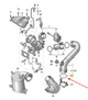 Резинка патрубка интеркулера AUDI A1, A3, Q3; SEAT ALHAMBRA, ALTEA, ATECA, IBIZA IV, IBIZA IV SC,LEON, TOLEDO III ( 64 X 72 X 4 ) (WHT003247) - изображение 3
