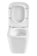 Подвесной унитаз Mixxus Premium Quadro-0301-T3 490x340x360mm, система смыва TORNADO 3.0 (MP6453) - изображение 6