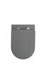 Унітаз підвісний Mixxus Premium ELLIPSE-0309-T1 GRAY 530x360x350mm система змиву TORNADO 1.0 (MP6655) - изображение 10