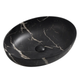 Раковина накладная Mixxus Premium ELLIPSE-0102 MARBLE 515х400х130 мм MP6552 - изображение 1