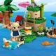 Набір конструкторів LEGO Wicked Глінда, Ельфаба і Несароза в Університеті Шиз 304 деталі + Animal Crossing Острівна екскурсія Kapp'n на човні 233 деталі (75681_77048) - зображення 14