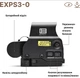 Коллиматорный прицел EOTech EXPS3-0 (BLK) 1×, 30×23 мм, 1 MOA, водонепроницаемый, черный (EXPS3-0.BLK) - изображение 2