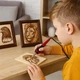 Набор для выжигания по дереву Danko Toys WD-01-02U — электровыжигатель с насадками - изображение 5