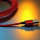 Кабель шнур провід шнурок для зарядки телефону смартфона GDragon Tech Usb Type-C 2м 120W 6A 480 Мбіт/с для швидкої зарядки телефону передачі даних нейлонове оплетення юсб тайп сі Червоний 10_1_2m_2 - зображення 10