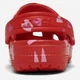 Детские кроксы-сабо для девочки Crocs Classic Vday Clog Kids T 209755-6ZR 25-26 (C9) Красные (198445108006) - изображение 4
