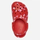 Детские кроксы-сабо для девочки Crocs Classic Vday Clog Kids T 209755-6ZR 25-26 (C9) Красные (198445108006) - изображение 5