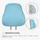 Дитяче крісло Evo-Kids Mio Ergo Lite Blue (Y-507 Lite KBL) Блакитний - изображение 7