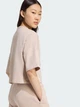 Футболка женская Adidas Originals Off Placed 3-Stripes JW3612 XL Wonder Taupe (4068808350464) - изображение 5