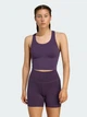 Спортивный топ для фитнеса женский Adidas All Me Medium Support JW4859 S Фиолетовый (4068811378097) - изображение 10