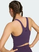 Спортивный топ для фитнеса женский Adidas All Me Medium Support JW4859 S Фиолетовый (4068811378097) - изображение 14