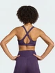 Спортивный топ для фитнеса женский Adidas Tlrdreact Training JW4874 S-CD Фиолетовый (4068809019940) - изображение 2