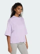 Футболка хлопковая женская Adidas ALL SZN Soft Lux Loose Sportswear JW5069 XS Фиолетовая (4068808547284) - изображение 3
