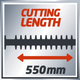 Nożyce do żywopłotu Einhell GC-EH 6055/1 (3403320) - obraz 8