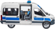 Zestaw zabawkowy Bruder Radiowóz MB Sprinter z policjantem i akcesoriami (4001702026837) - obraz 6
