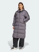 Пуховик зимний длинный женский Adidas Originals Adicolor JX2952 2XL Серый (4068808527477) - изображение 1