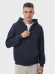 Набор толстовок на молнии мужских Ray Premium Loose U0409M-Navy Blue-Black M 2 шт Темно-синий/Черный (RAY2000000046839) - изображение 9