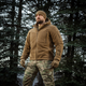 Флісова кофта з капюшоном M-Tac Windblock Division Gen.II Coyote Brown розмір XL - зображення 2