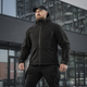 Флісова кофта з капюшоном M-Tac Windblock Division Gen.II Black розмір 3XL - зображення 2