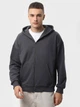 Набор толстовок на молнии мужских Ray Premium Loose U0409M-Cream-Grey-Black 3XL 3 шт Бежевый/Темно-серый/Черный (RAY2000000047508) - изображение 9