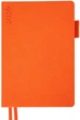 Ежедневник датированный Leo Planner 2026 Binario A5 368 страниц Оранжевый (252641) (5056574456748) - изображение 1