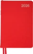Ежедневник датированный Leo Planner 2026 City A5 368 страниц Красный (252666) (5056574456991) - изображение 1