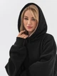 Набор худи теплых оверсайз женских Ray Oversize U0404W-Cream-Dark Grey-Black L/XL 3 Бежевый/Темно-серый/Черный (RAY2000000045641) - изображение 12