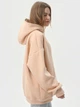 Набор худи теплых оверсайз женских Ray Oversize U0404W-Cream-Dark Grey-Black L/XL 3 Бежевый/Темно-серый/Черный (RAY2000000045641) - изображение 4