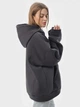 Набор худи теплых оверсайз женских Ray Oversize U0404W-Pink-Dark Grey-Black L/XL 3 Розовый/Темно-серый/Черный (RAY2000000045764) - изображение 3