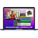 Чехол накладка Hardshell для MacBook Air 13,6" M2 2022 A2681 / M3 2024 A3113 / M4 2025 A3240 matte Case ультратонкий пластик navy blue синяя матовая - изображение 4