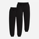 Набор спортивных штанов женских Ray Premium Loose U0909W-Black-Pack XL 2 шт Черный (RAY2000000047768) - изображение 1