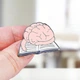 Брошь-значок BROCHE бижутерия Медицина Психология Мозг на книге BRGV115103 - изображение 4