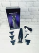 Триммер для стрижки и окантовки Kemei Total Black (KM-2299) на аккумуляторе - изображение 1