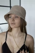 Панама женская летняя с цепочкой D.Hats бежевая - изображение 5