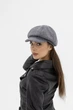 Кепи шестиклинка твидовая D.Hats Серый - изображение 4