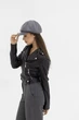 Кепи шестиклинка твидовая D.Hats Серый - изображение 8