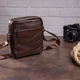 Сумка вертикальная компактная 14993 Vintage Коричневый - изображение 2