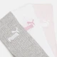 Набор женских носков высоких хлопковых Puma Elements Unisex Crew Sock 3P 94711001 35/38 3 пары Pink / White (8720245958394) - изображение 3