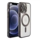 Чохол TPU Metallic Chrome Full Camera with Magsafe для iPhone 12 Pro Колір Chrome Blue - изображение 3