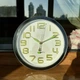 Настенные часы Бесшумные (25 см) Ph-03-W QUARTZ черные - изображение 3