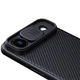 Чохол Nillkin CamShield Pro Magnetic для iPhone 17 Air карбоновий, зі шторкою камери Айфон 17 аир Black - изображение 4