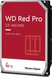 Жесткий диск (HDD) 3.5" SATA 4TB WD Red Pro NAS 7200rpm/256MB (WD4005FFBX) - изображение 1