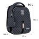 Рюкзак шкільний каркасний Kite Education College Line Boy K25-555S-1, 69814 - зображення 8
