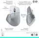 Мышь Logitech MX Master 4 for Mac Performance Wireless/Bluetooth White/Silver (910-007576) - изображение 13