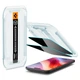 Защитное стекло Spigen Glas.tR EZ FIT Privacy 2-Pack для iPhone Air Clear (AGL09862) - изображение 7