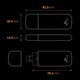 Внешний SSD накопитель SK hynix Tube T31 1TB (SKHSU3-001T-R1GB00), DRAM (до 1000 МБ/с), флеш-накопитель, совместимый с PS4, PS5, Xbox, Windows PC и Mac - изображение 3