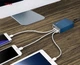 Мережевий зарядний пристрій iWalk Leopard M5 5-Port USB Charger Denim (ADL004-M5) - зображення 3