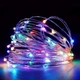 Світлодіодна водонепроникна гірлянда завіса водоспад 3x3 300 led з дистанційним пультом RGB - зображення 2