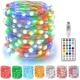 RGB LED-гірлянда 20м (200 діодів), 24 динамічні режими, технологія туману, пульт ДУ, USB-живлення - зображення 5
