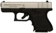 Пистолет сигнальный Bruni Mini Gap Silver (cal.9 PAK) Glock 26 - изображение 1