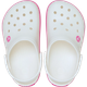 Детские сабо Crocs Juniors' Crocband™ Clog 34 Вайт/пинк 207006 - изображение 2